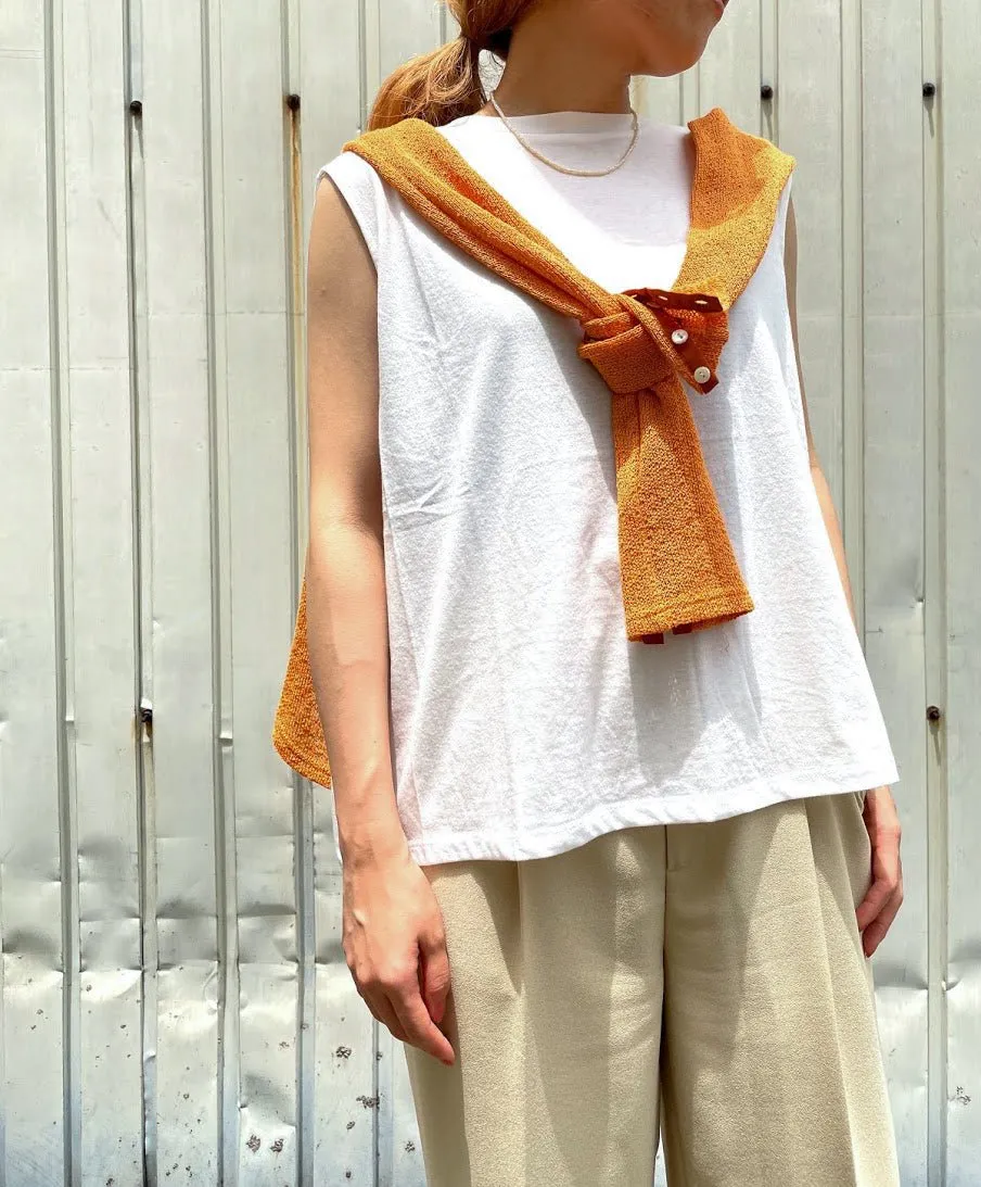 Airy Sleeveless T-shirt