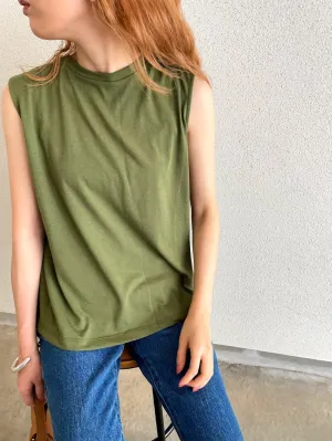 Airy Sleeveless T-shirt