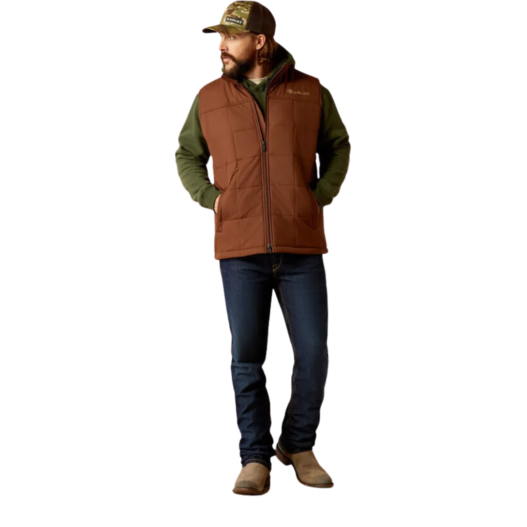 Ariat Men's Crius Insulated Potting Soil Vest