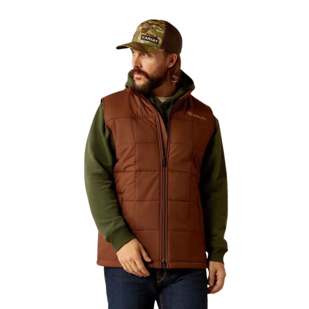 Ariat Men's Crius Insulated Potting Soil Vest