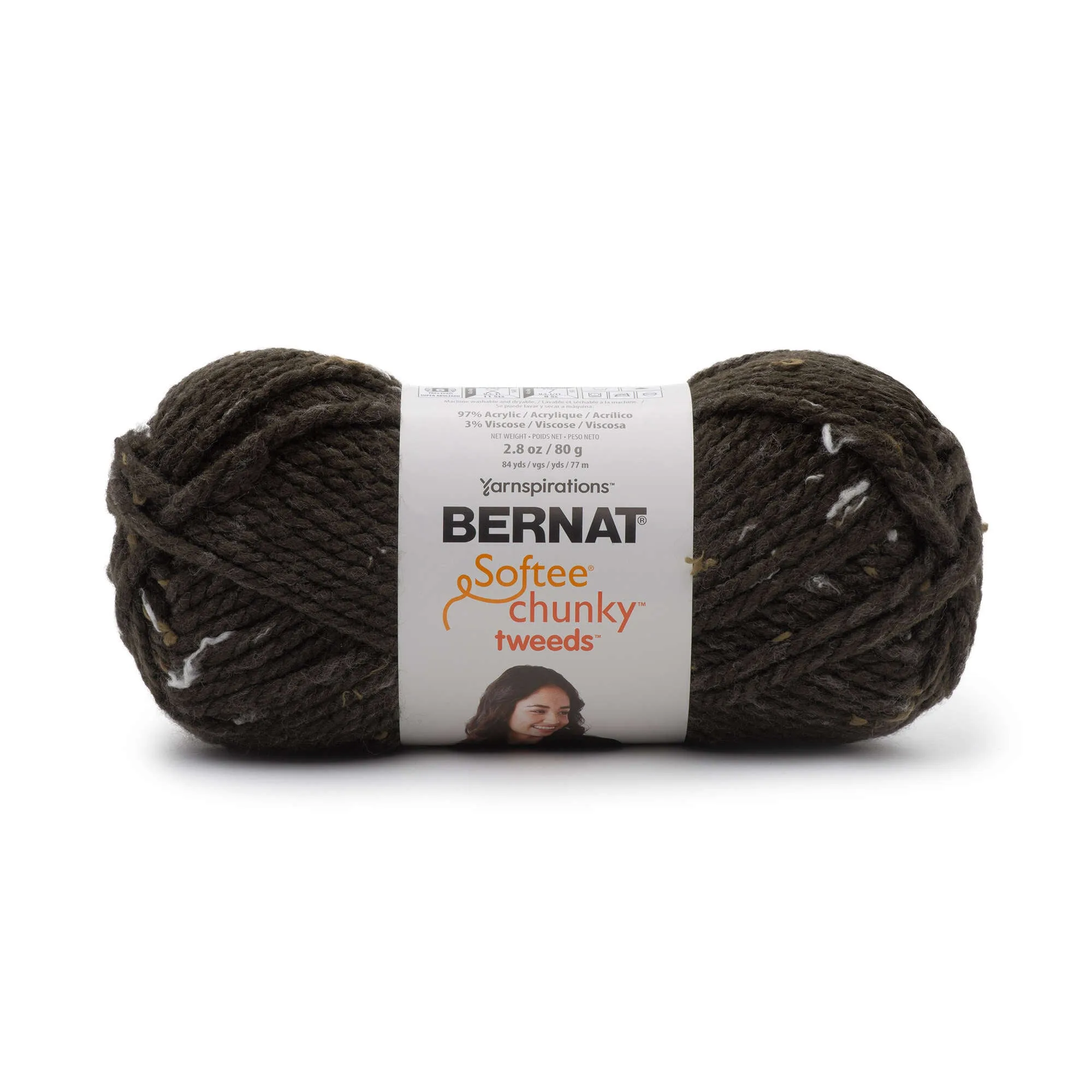 Bernat Softee Chunky Tweeds Yarn - Discontinued Shades