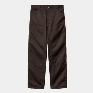 Carhartt WIP Double Knee Pant Denison Twill Tobacco Rinsed