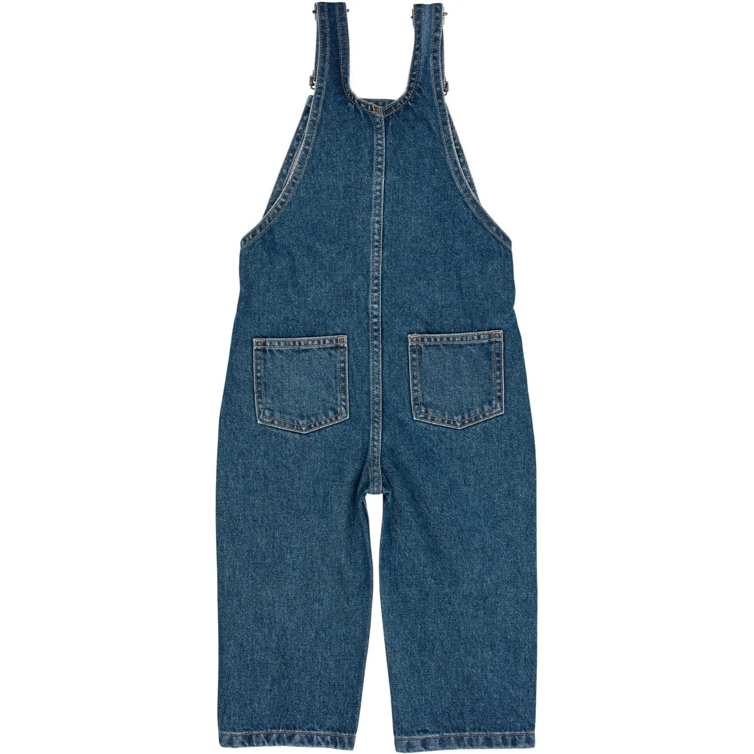 Copenhagen Colors Indigo Blue Washed Organic Overalls