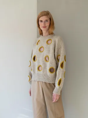 Degen Holes Sweater ~ Birch