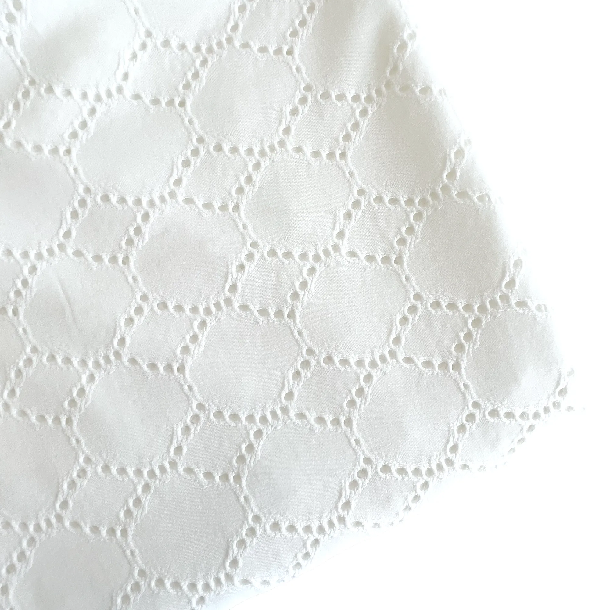 Eyelet Knit | Chantily White