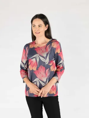 Flower Print Top