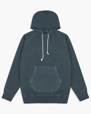 Good On Raglan Pullover Hood Sweat - Pigment Dyed Slate