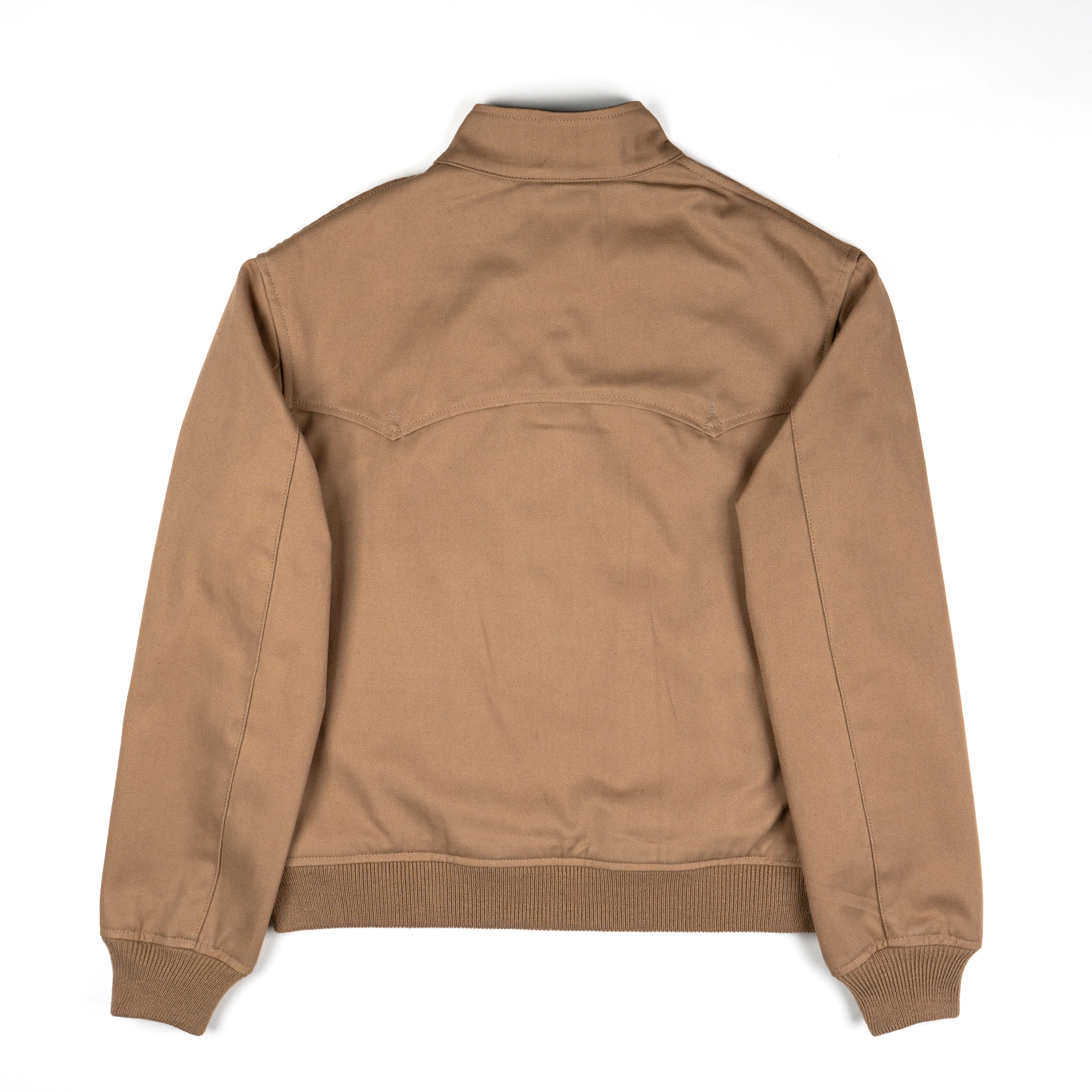 HIGHLAND TWILL BOMBER JACKET-SANDSTONE