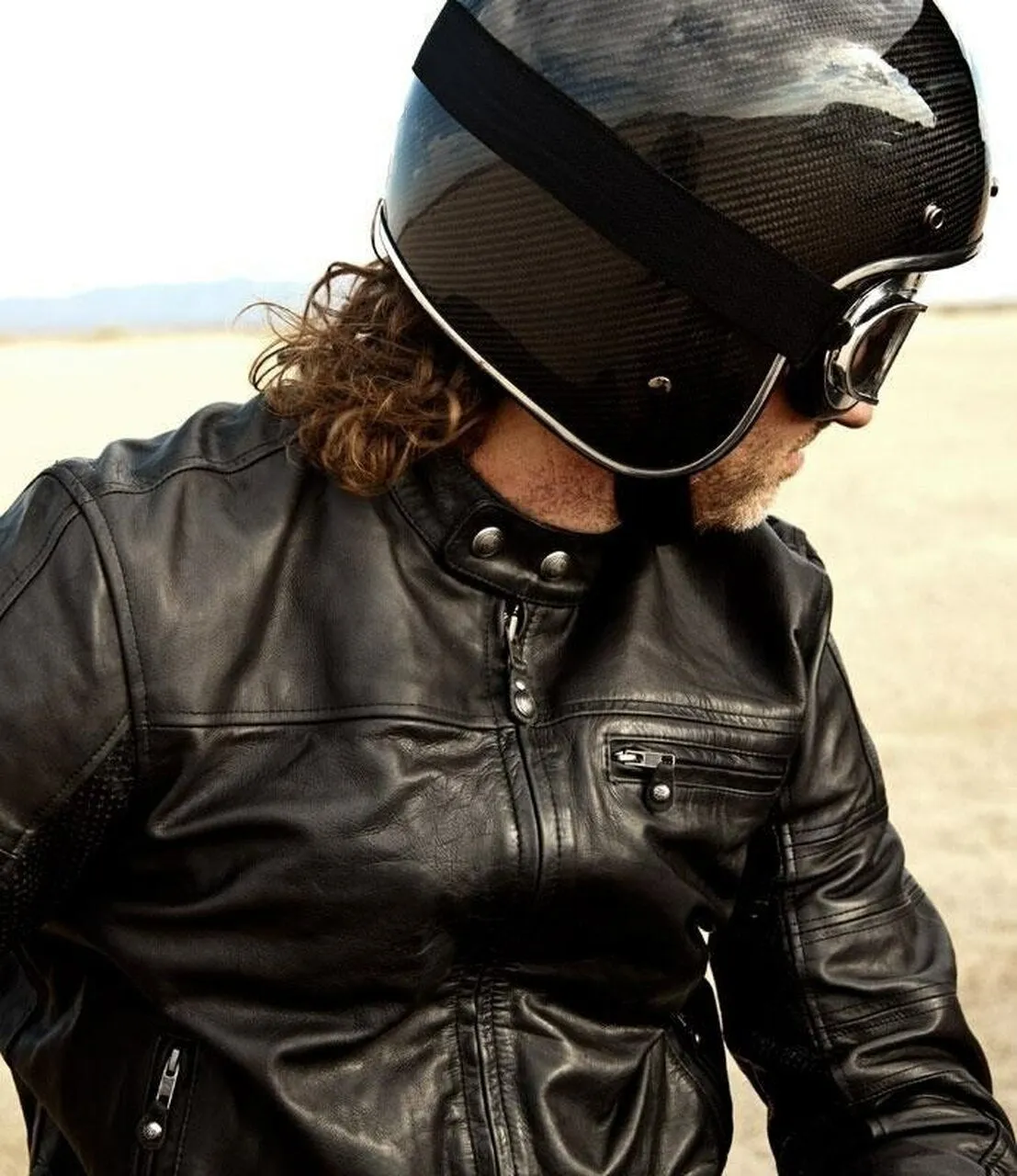 Men's Ronin Style Leather Jacket