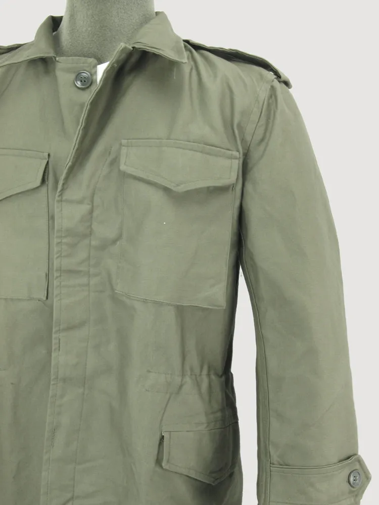 NATO Olive Combat Jacket – M43 Style - zip front - Super Grade