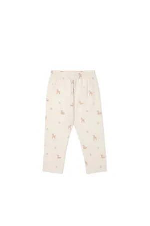 Organic Cotton Everyday Legging - Fable Deer Cloud