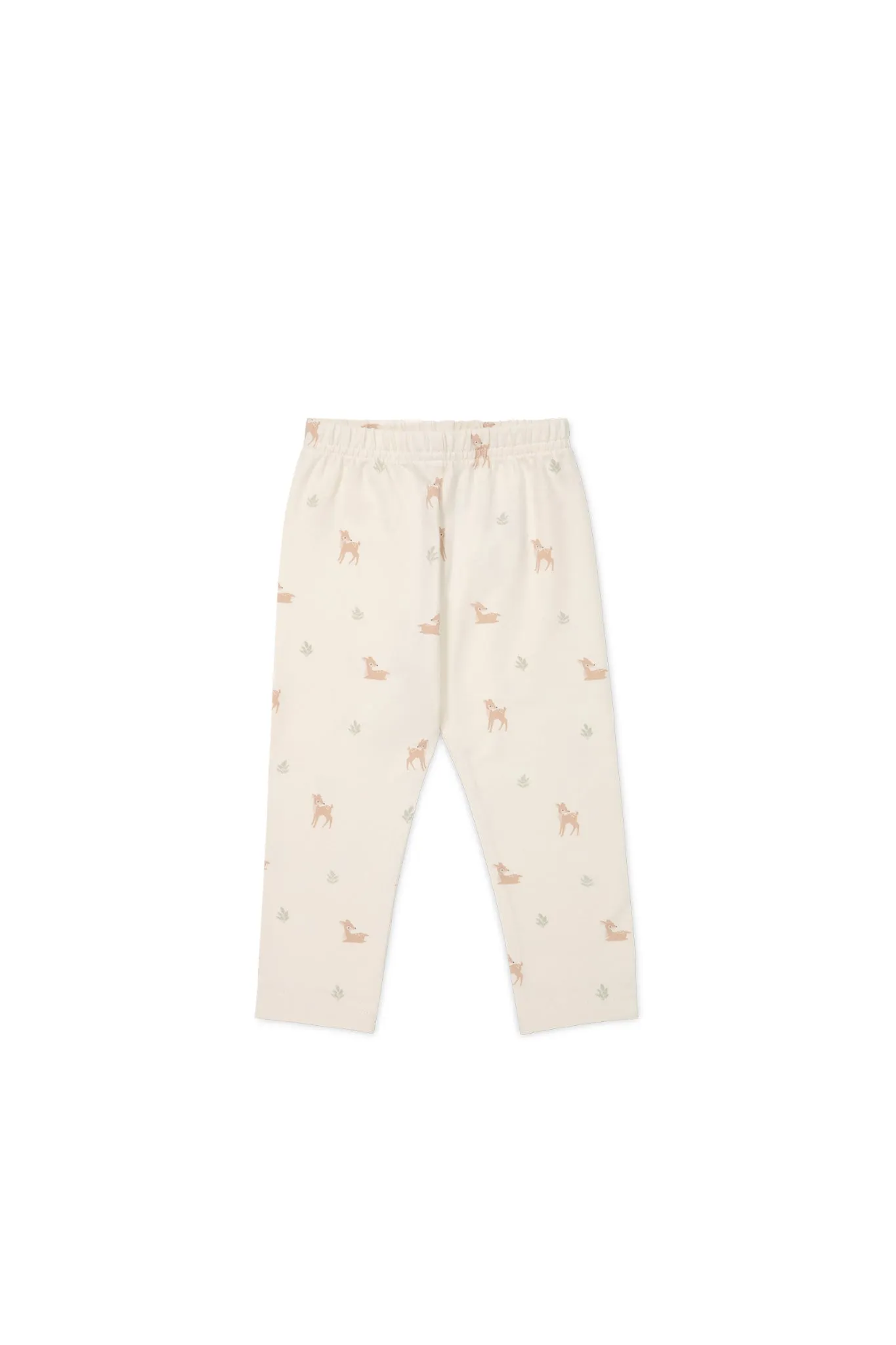 Organic Cotton Everyday Legging - Fable Deer Cloud