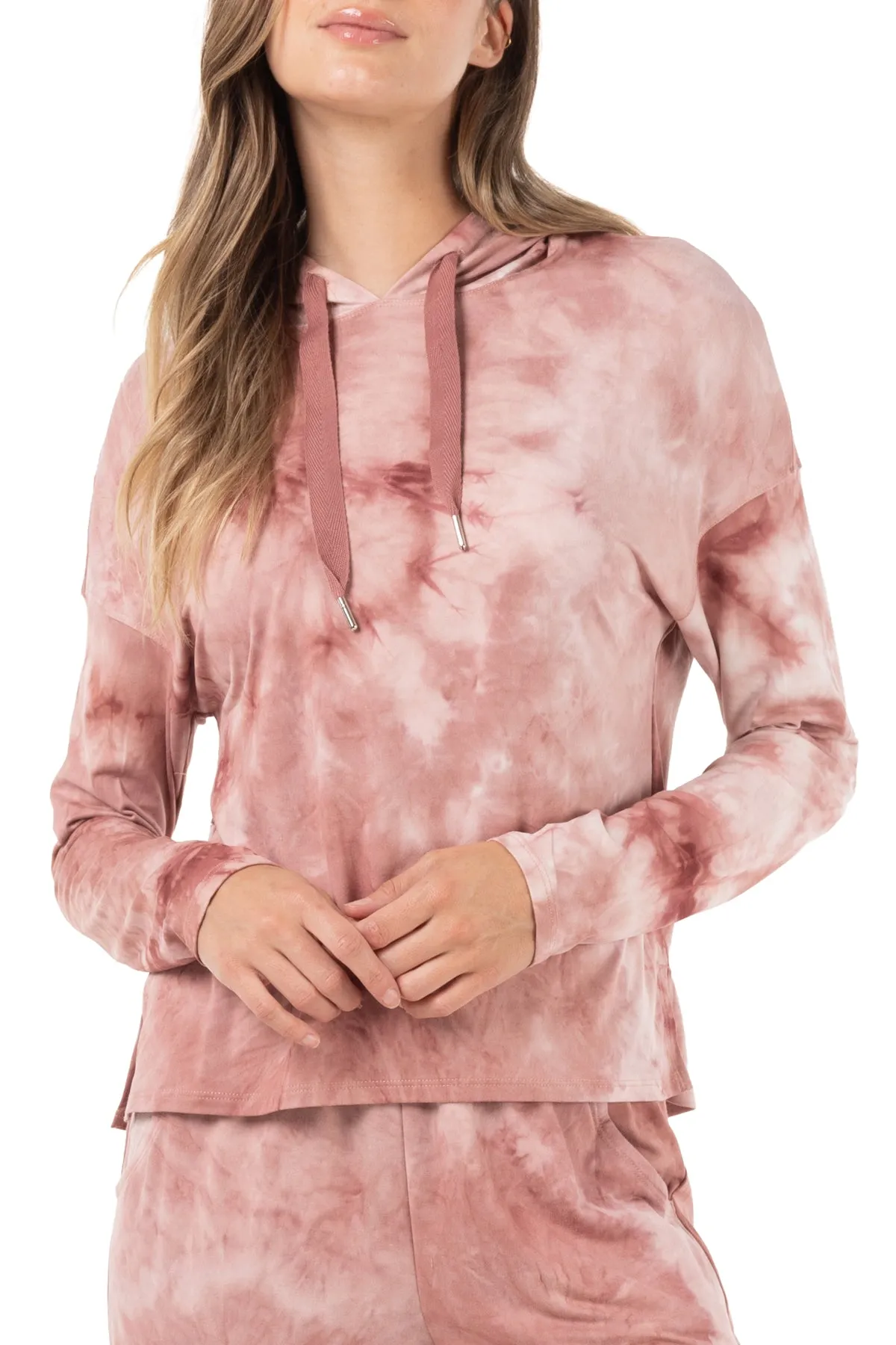 Pacific Tie-Dye Long Sleeve Hoodie