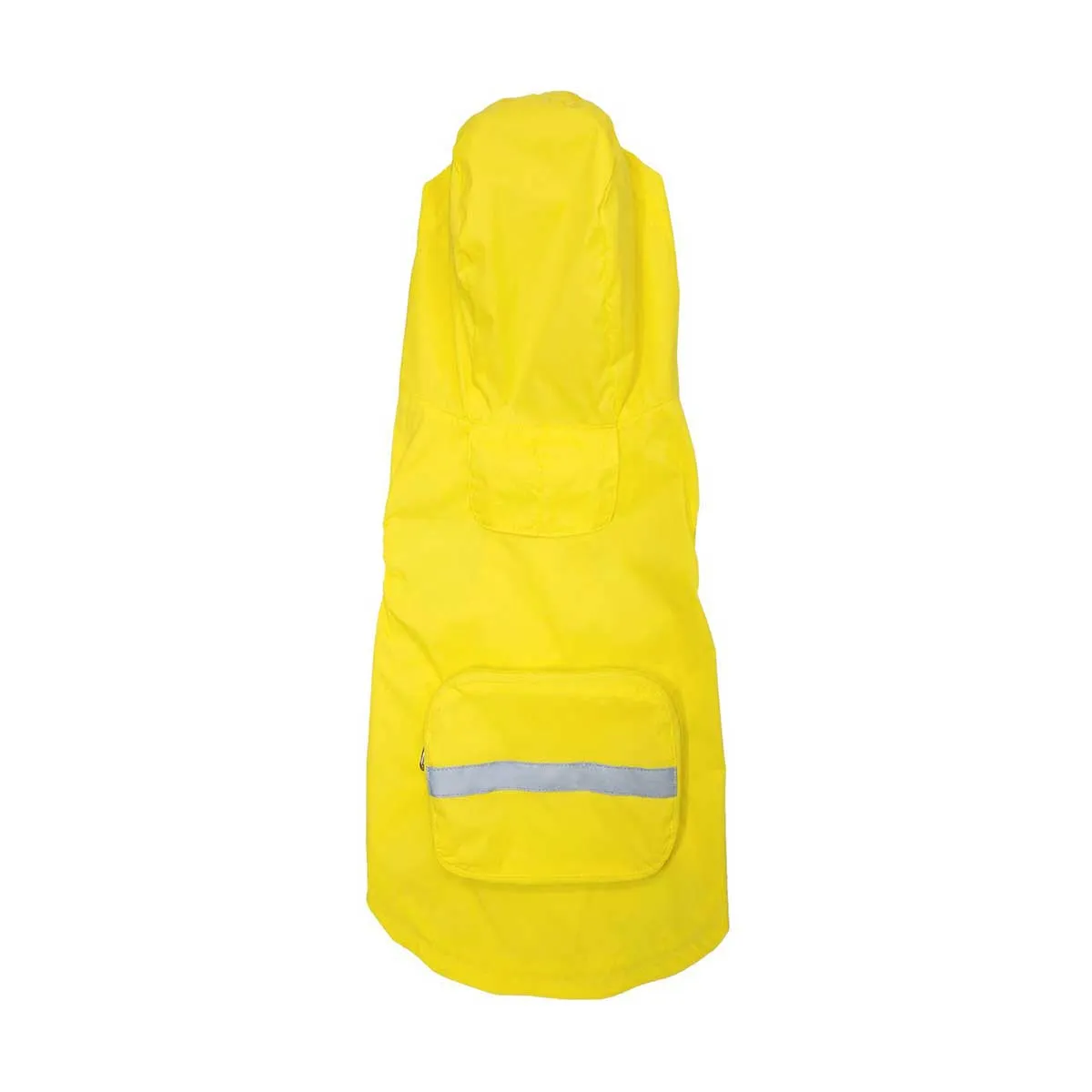 Packable Raincoat in Yellow