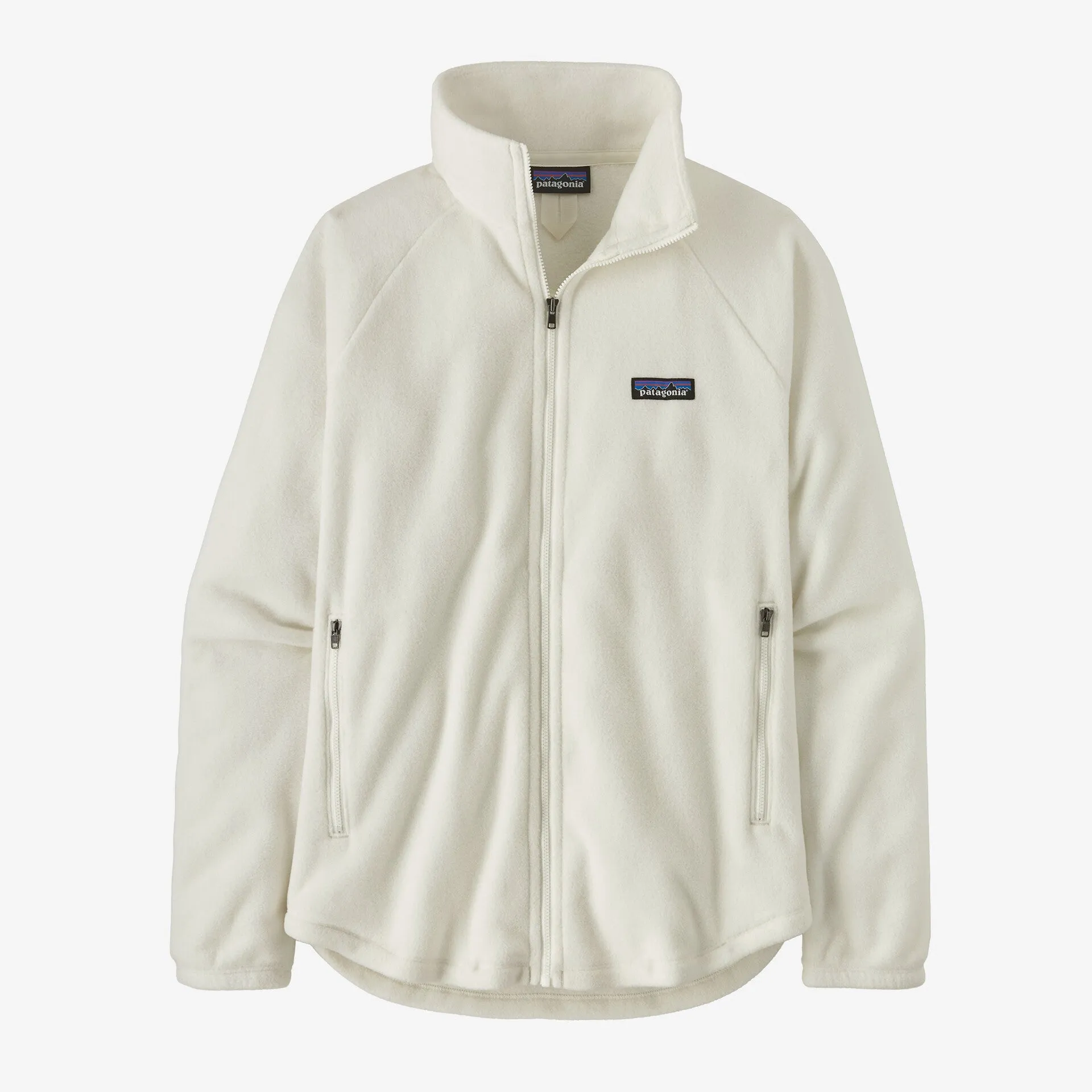 Patagonia Women's Classic Microdini Fleece Jacket - BIRCH WHITE