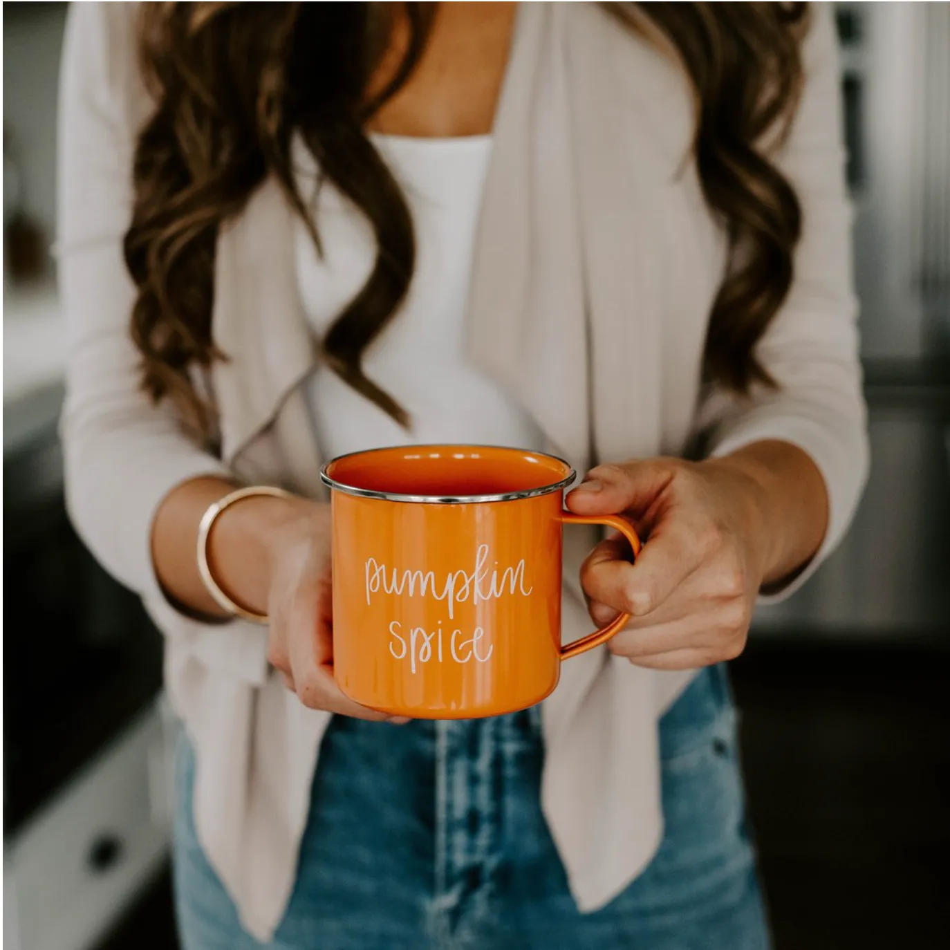 PUMPKIN SPICE CAMPFIRE COFFEE MUG