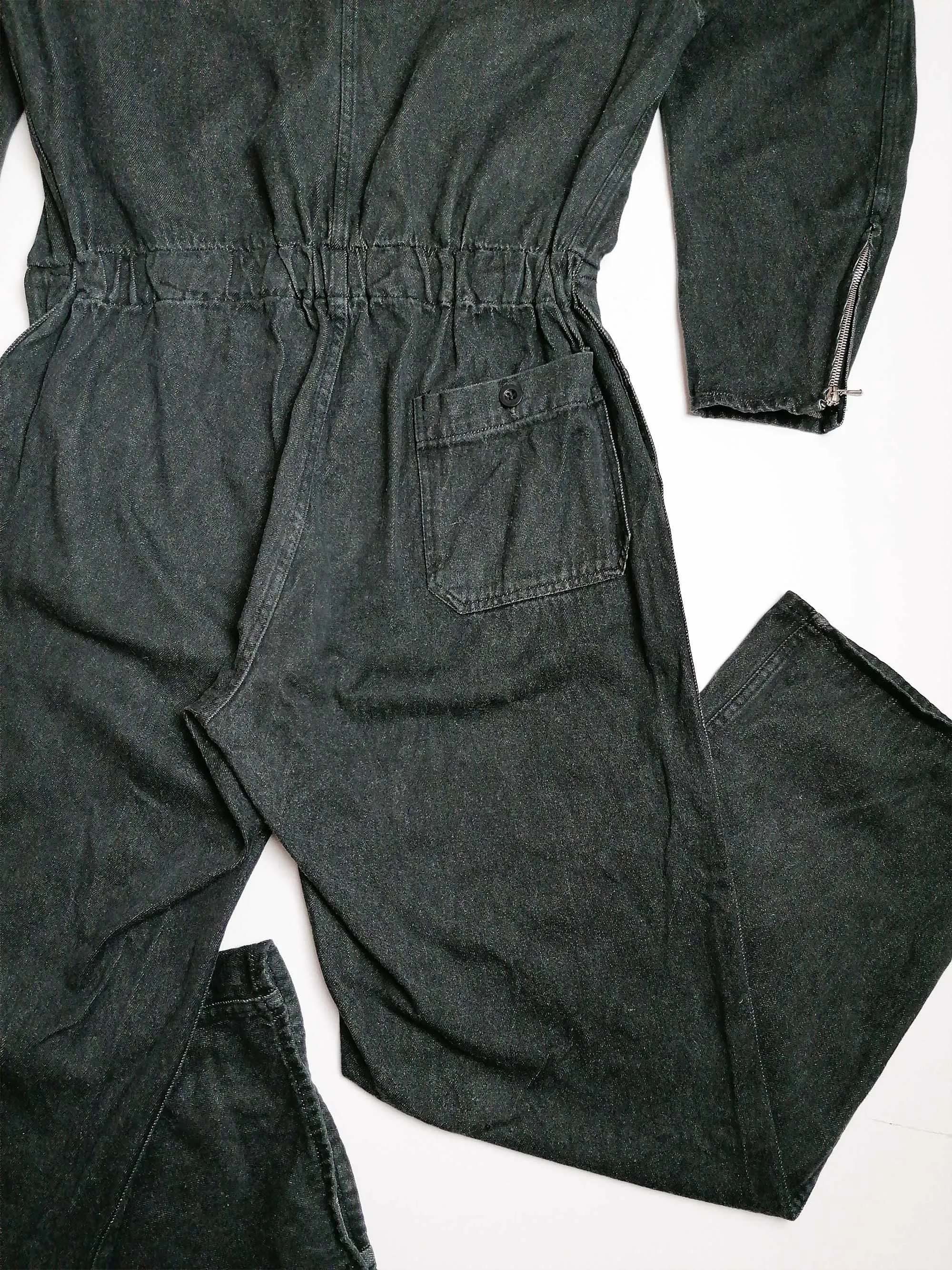 Swiss Army Pilot Mechanic Overalls Dark Grey - size L-XL