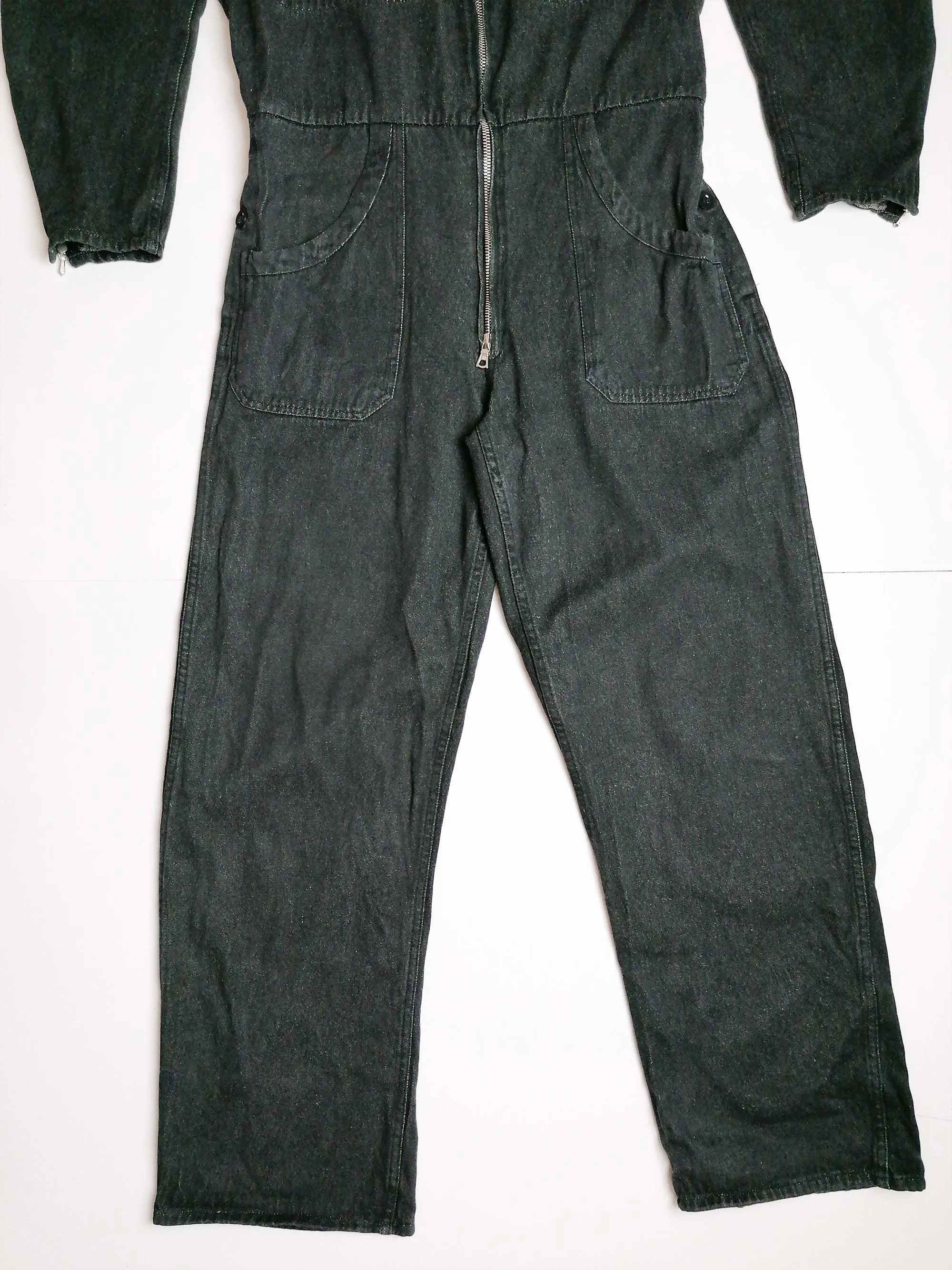 Swiss Army Pilot Mechanic Overalls Dark Grey - size L-XL