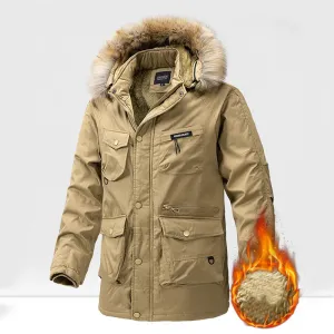 Veloria™ Men's Hooded Winter Jacket