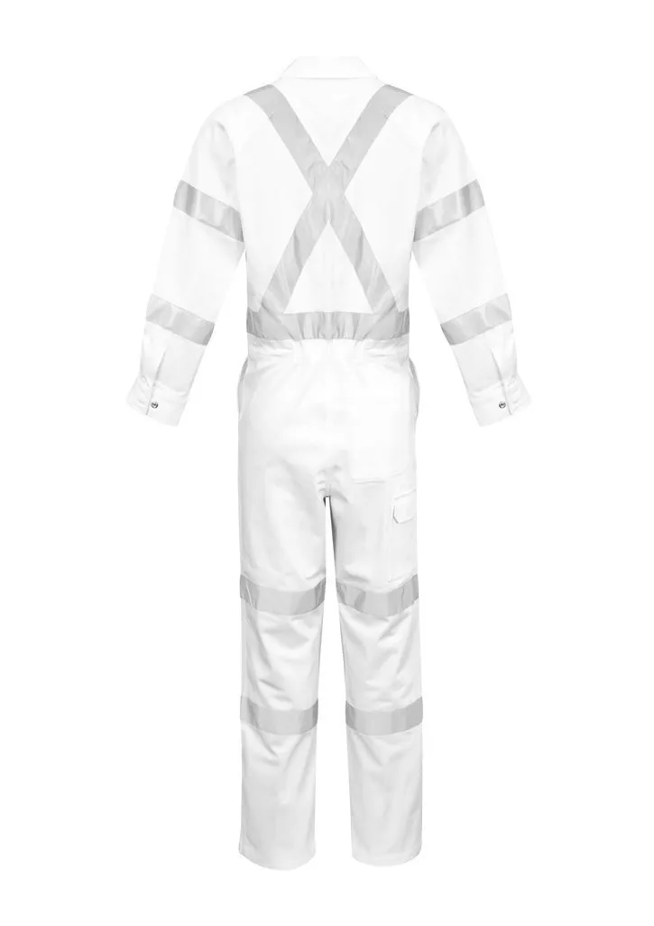 ZC620 Syzmik Reflective White Overalls